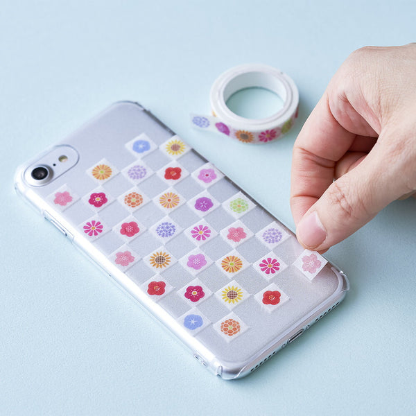 Perforated Washi Tape - Flowers
