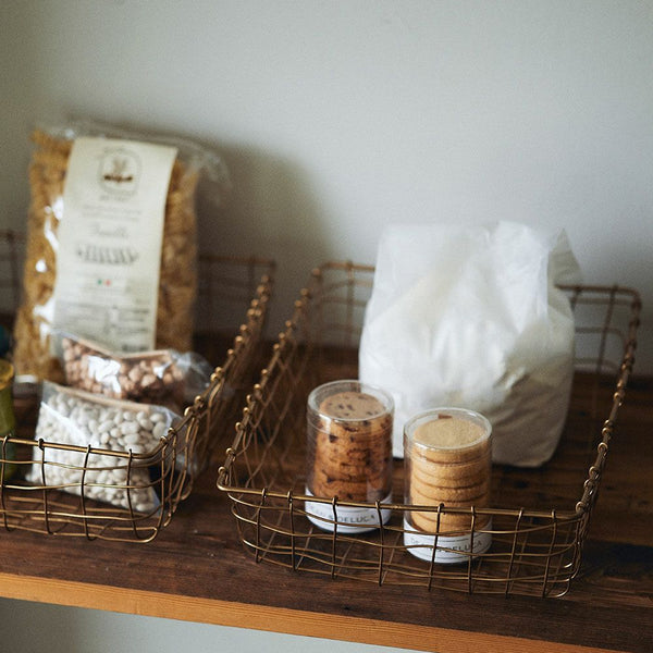 Brass Basket Tray