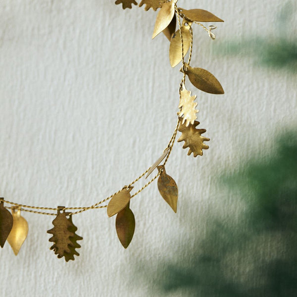 Brass Garland - Leaf