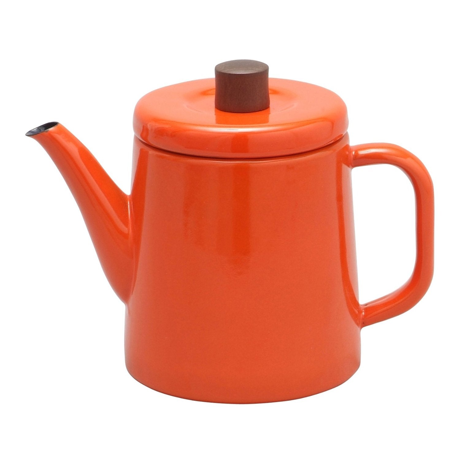Enamel Teapot / Kettle (Orange)