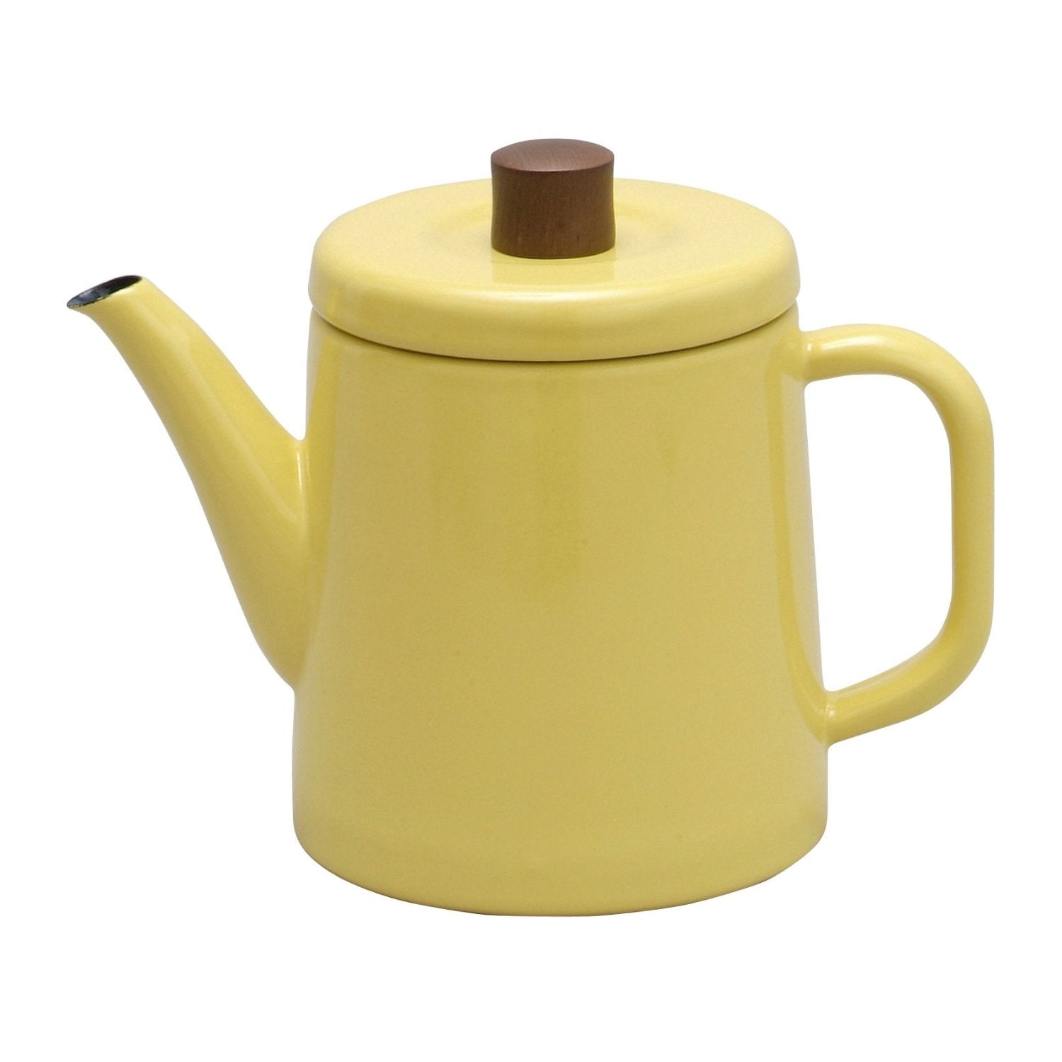 Enamel Teapot / Kettle (Yellow)