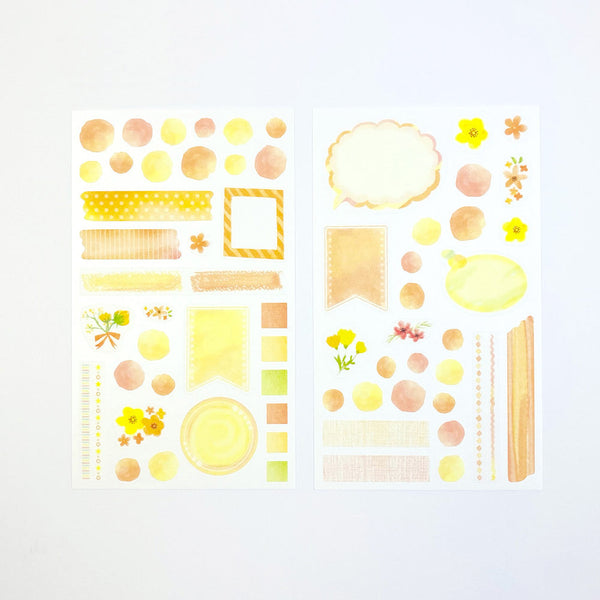Washi Planner Stickers - Collage Deco