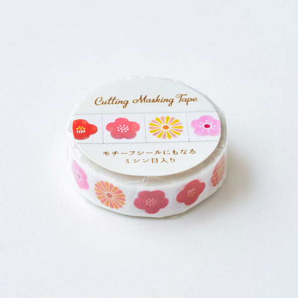 Perforated Washi Tape - Flowers