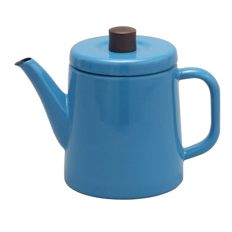 Enamel Teapot / Kettle (Blue)