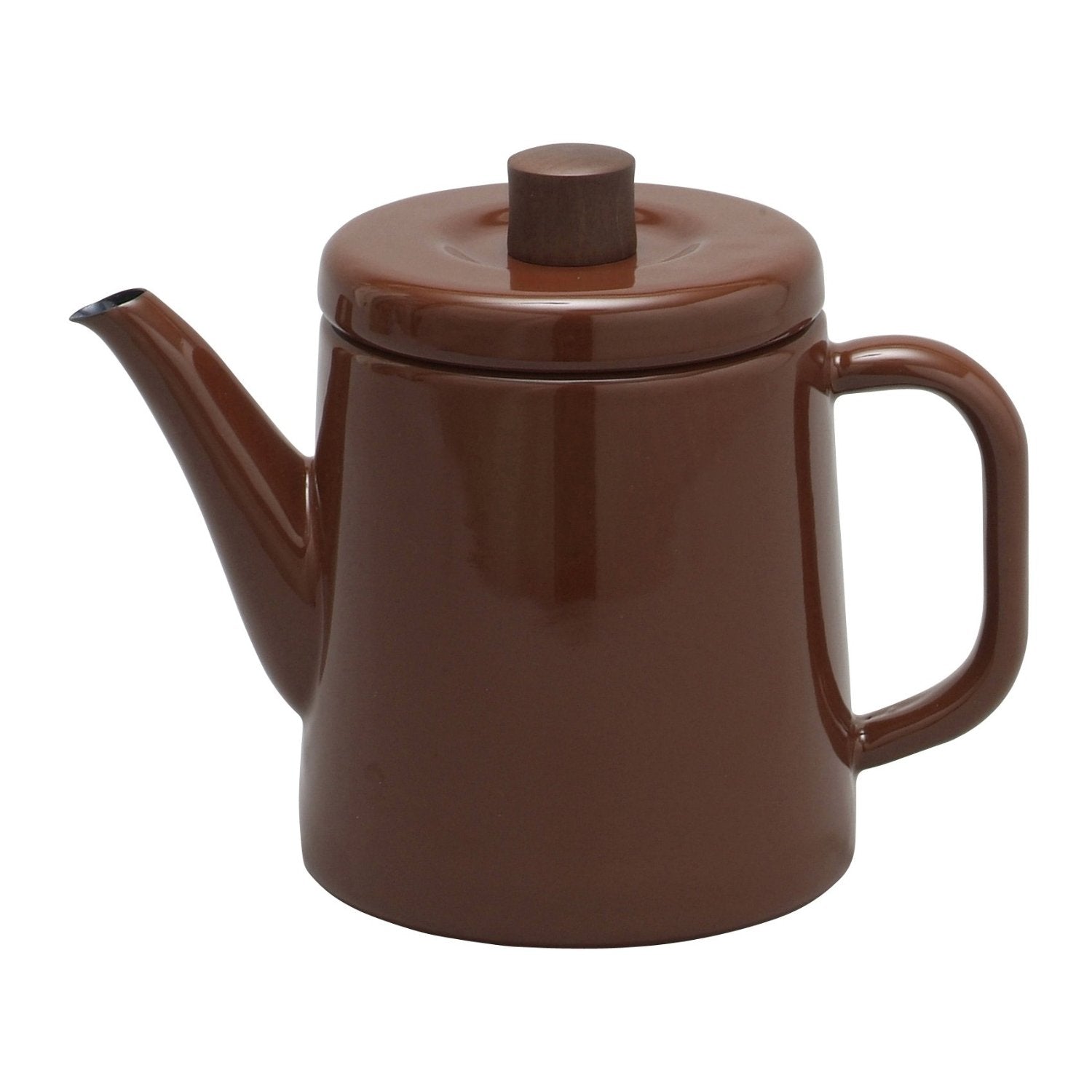 Enamel Teapot / Kettle (Brown)